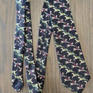 RARE Brooks Brothers Makers Carousel Horse Silk Tie